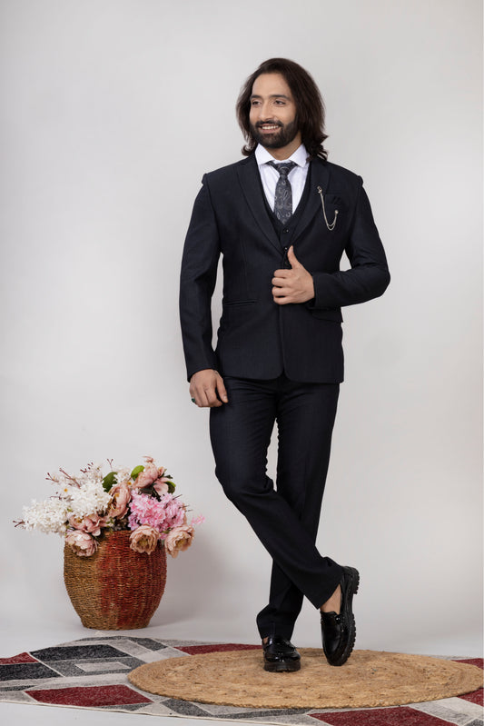 Elevate Your Style with a Premium 3-Piece Men's Suit