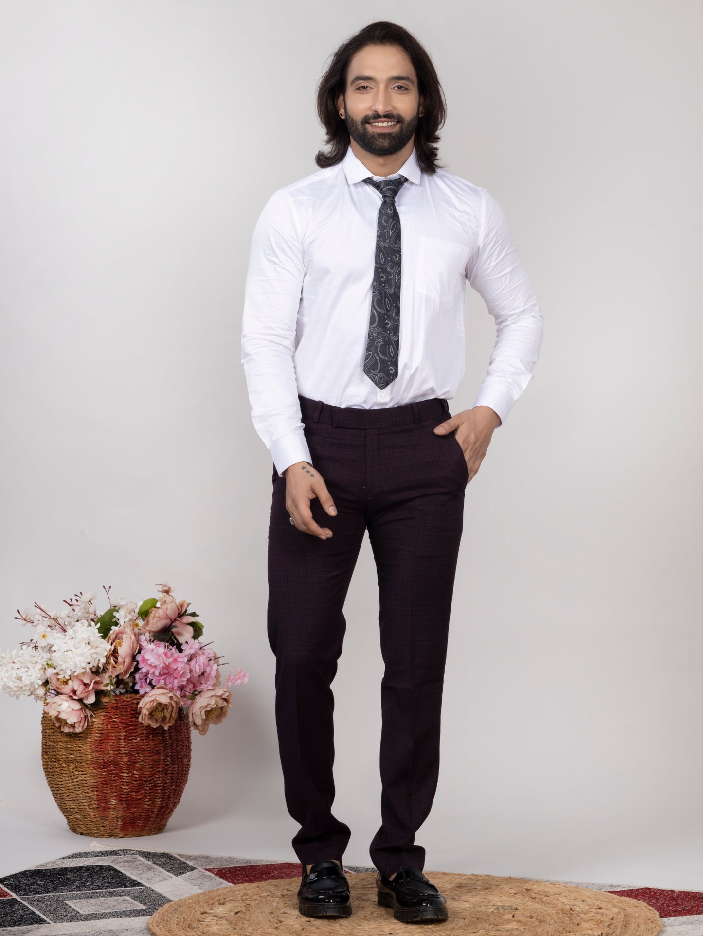 Slim Fit Black Formal 3-Piece Suit for Men | Groom & Event Wear