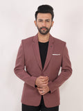 Stylish Onion Pink Blazer for Men