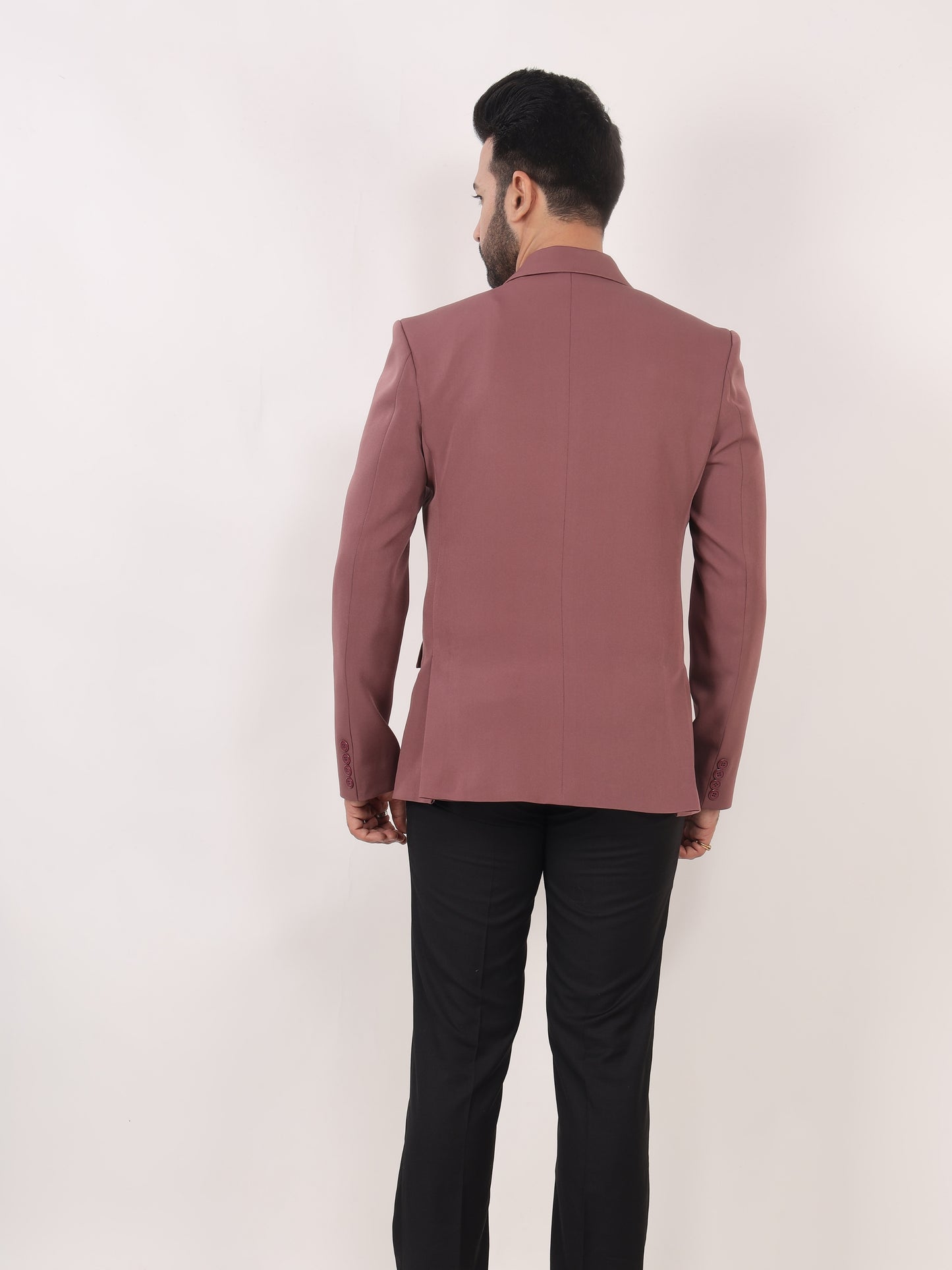 Stylish Onion Pink Blazer for Men