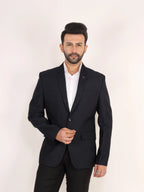 Men's Navy Blue TR Formal Blazer Signature Collection