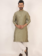 Olive Green Kurta Pajama Set
