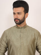 Olive Green Kurta Pajama Set