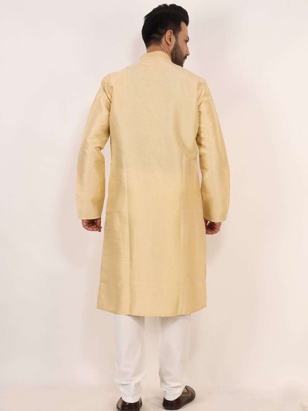 Light Yellow Kurta Pajama Set