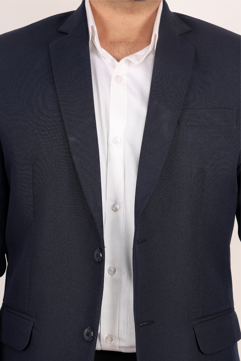 Teal Blue Men’s Regular Fit Formal Blazer
