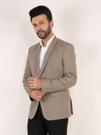 Stone Grey Matty Formal Blazer