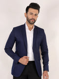 Royal Blue Director Twill Formal Blazer