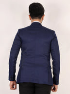 Royal Blue Director Twill Formal Blazer