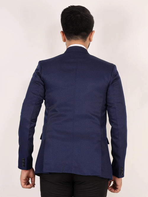 Royal Blue Director Twill Formal Blazer