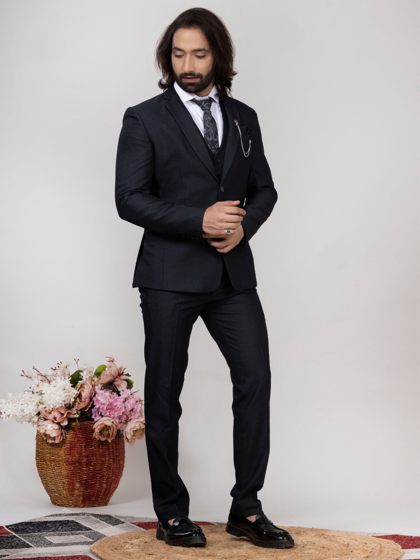 Elevate Your Style with a Premium 3-Piece Men's Suit
