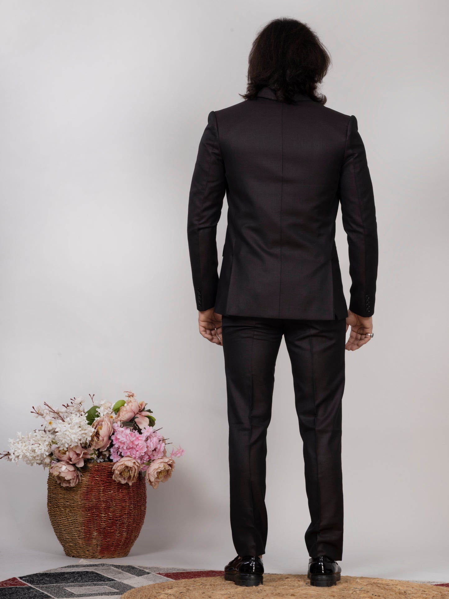 Dark Wine 3-Piece Suit for Men