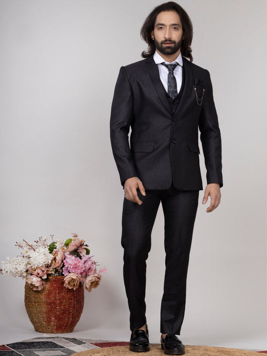 Dark Rose gold 3-Piece Suit