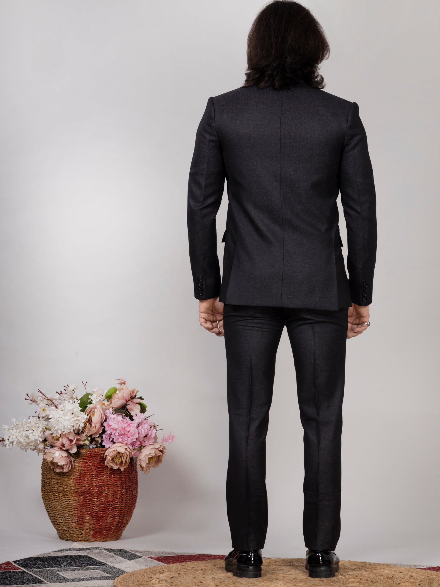 Dark Rose gold 3-Piece Suit