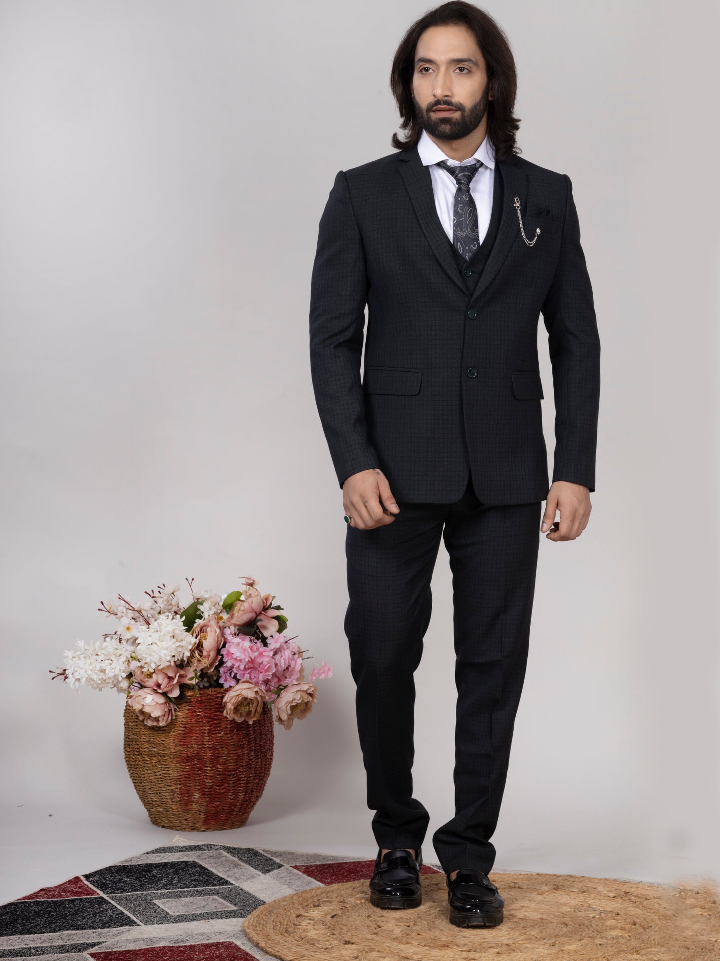 Elevate Your Style with a Premium 3-Piece Men's Suit
