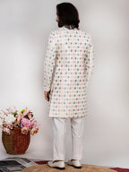 Raxon Pastel Multi-Thread Indo Western
