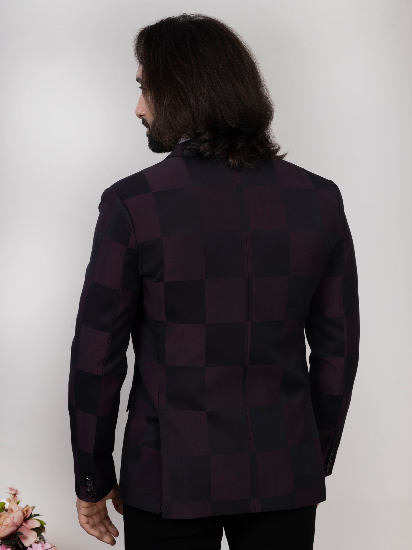 Premium Check Blazer for Men