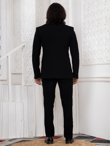 Black Armani Tuxedo Suit for Men