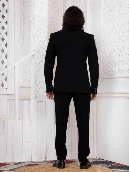 Black Armani Tuxedo Suit for Men for Wedding