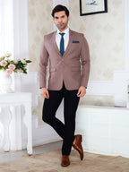 Men’s premium dark grey blazer slim fit formal jacket Raxon®