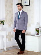 Men’s Premium Textured  Blazer – Regular Fit Formal Party Wear Coat
