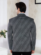 Men’s Premium Check Designer Pattern Blazer
