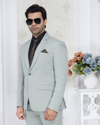 Sage Green Premium Formal Blazer for Men Regular Fit