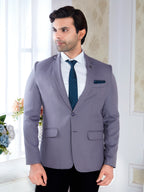 Men’s premium Purple blazer slim fit formal jacket Raxon®