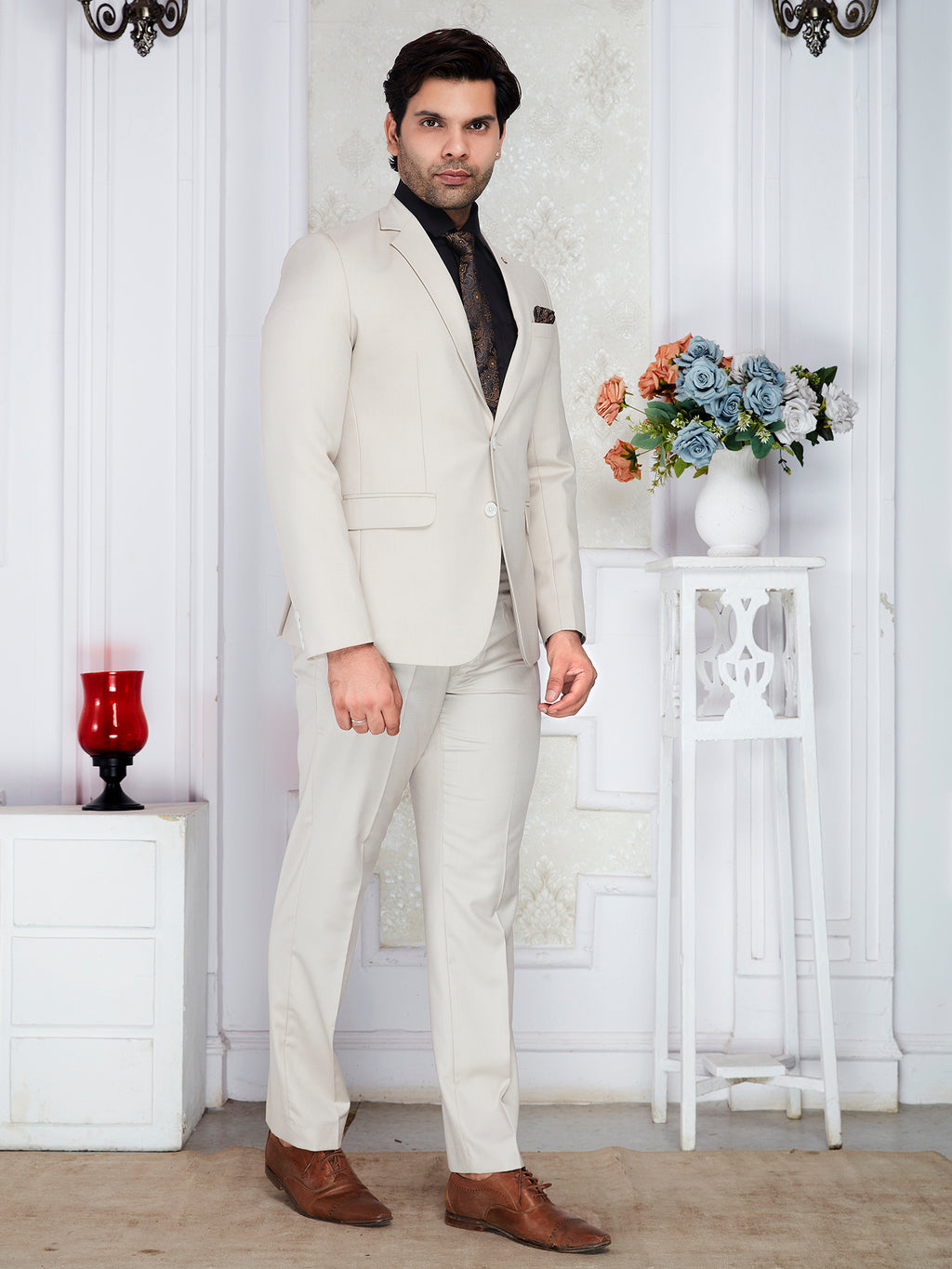 Off White Men Formal Suit