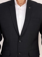 Raxon Men's Navy Blue TR Formal Blazer Signature Collection