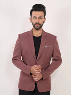 Raxon Onion Pink Solid Formal Blazer Signature Collection