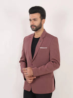 Raxon Onion Pink Solid Formal Blazer Signature Collection