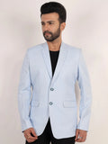 Raxon Powder Blue Director Twill Formal Blazer