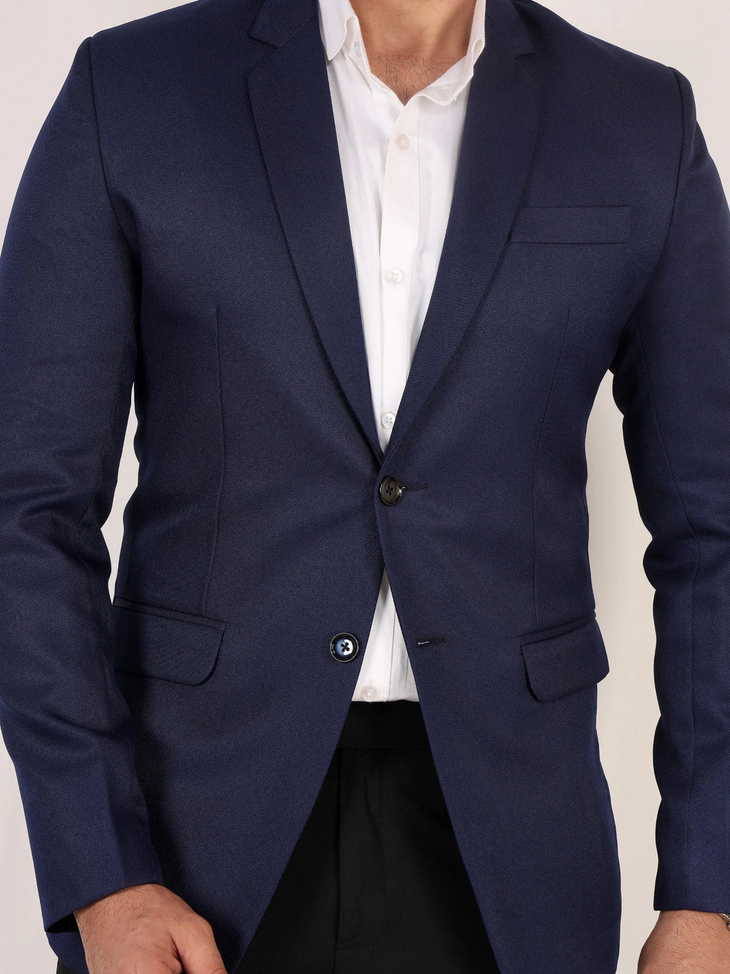 Raxon Royal Blue Director Twill Formal Blazer