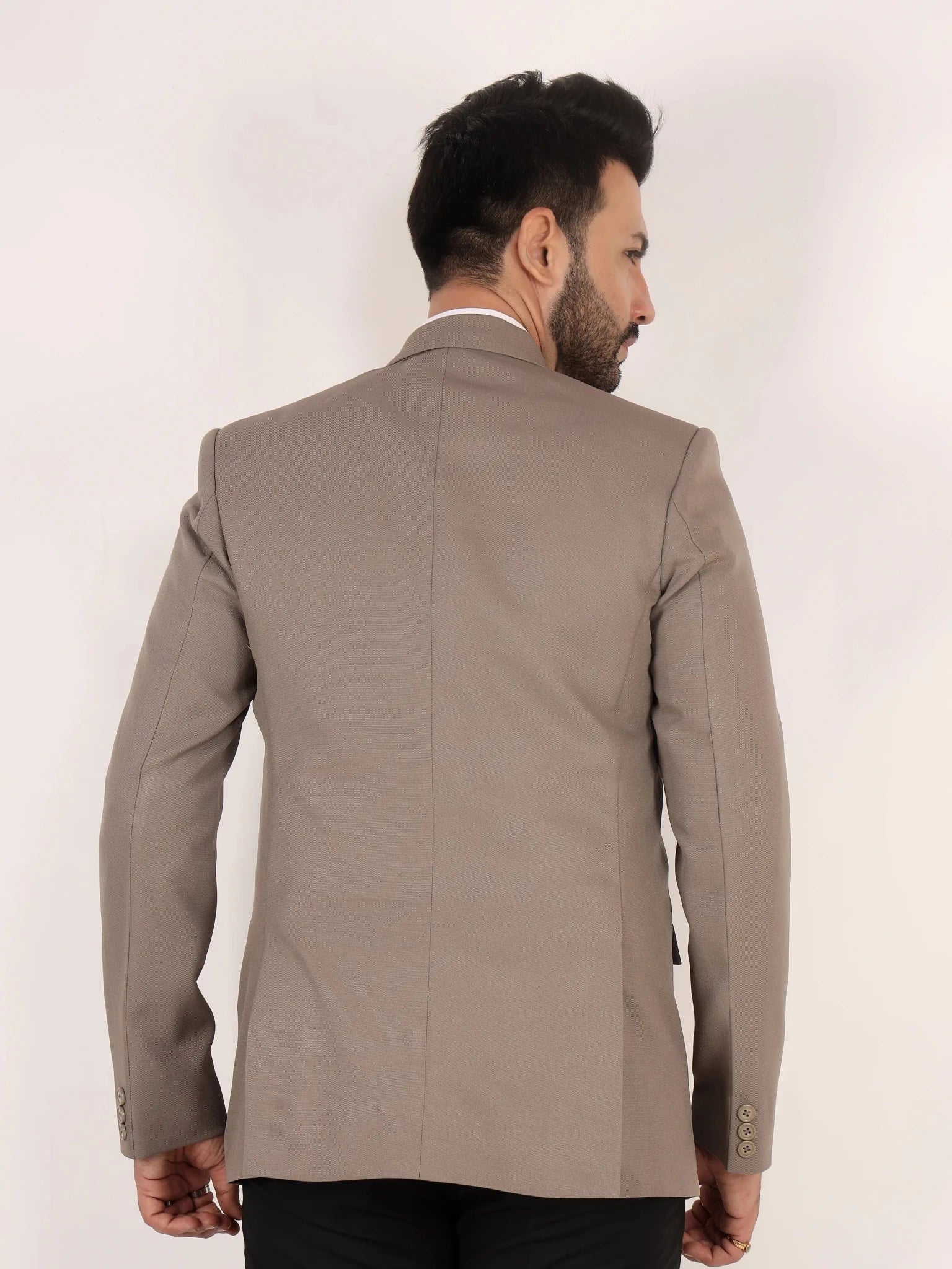 Raxon Stone Grey Matty Formal Blazer